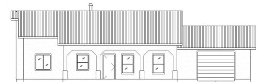 House plan – 1200sf